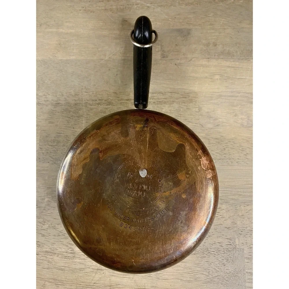 REVERE WARE 2 Qt Saucepan PRE-1968 Copper‎ Bottom USA